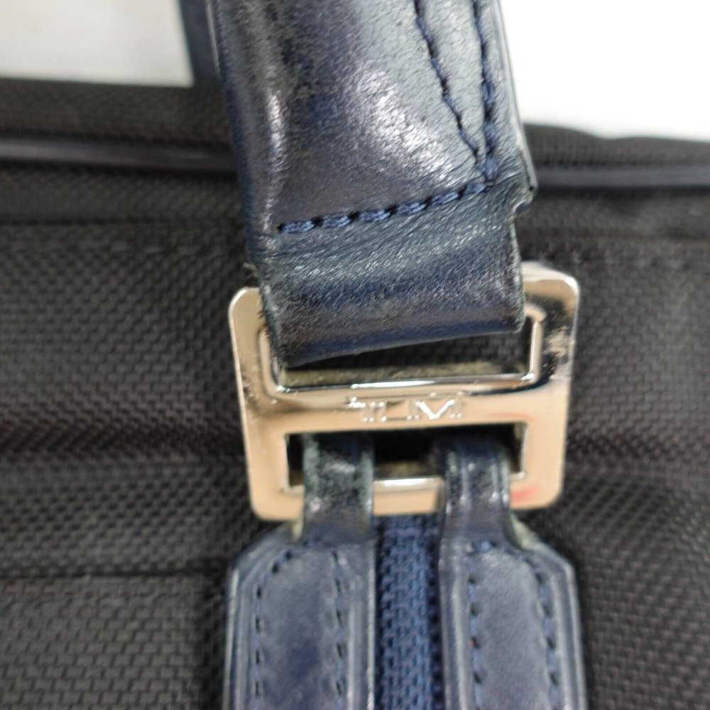TUMI Bag Adult Black Briefcase Document Purse Japanese‎ Messenger Nylon Business - Picture 12 of 16
